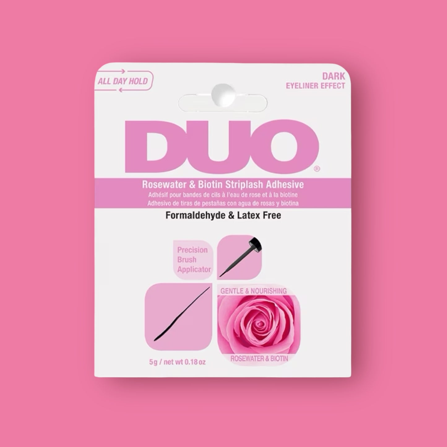 Duo Rosewater & Biotin Eyelash Adhesive