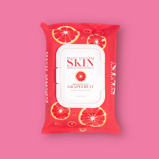 Grapefruit Brightening Makeup Remover Wipes