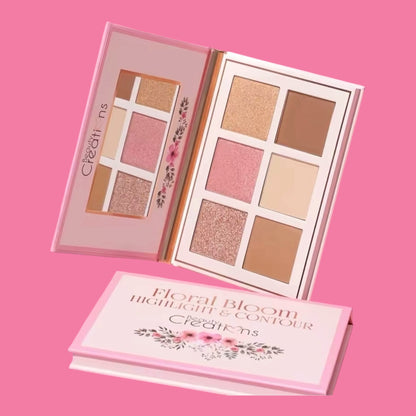 Beauty Creations - Floral Bloom Highlight & Contour Palette